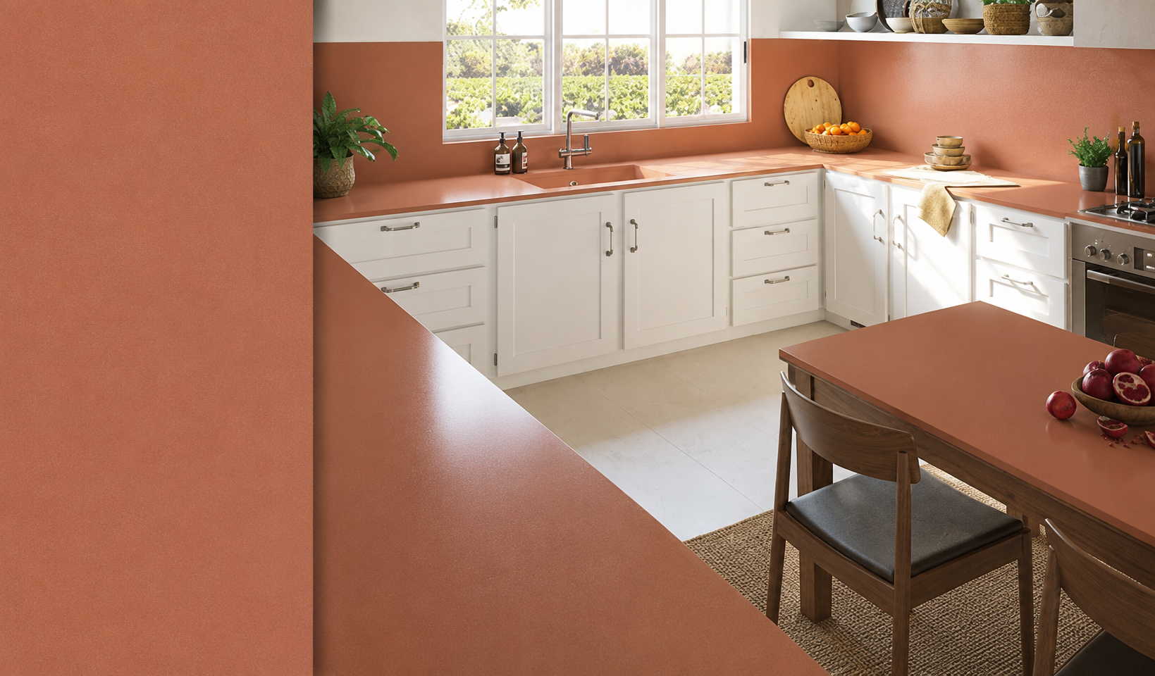 Silestone Arcilla Red