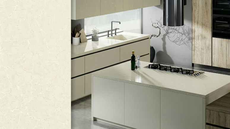 Silestone Silken pearl
