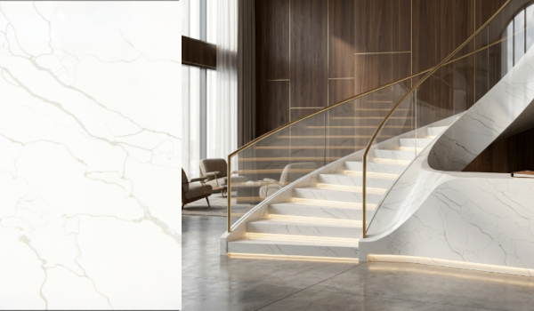 Quartzo Stone Premium Calacatta Oro